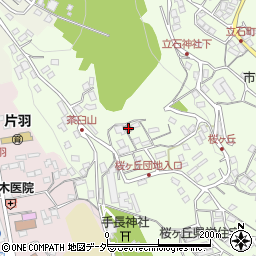 茶臼山公民館周辺の地図