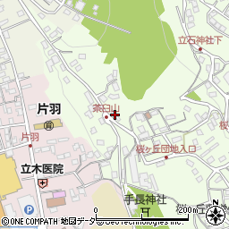 中部電力上諏訪変電所周辺の地図