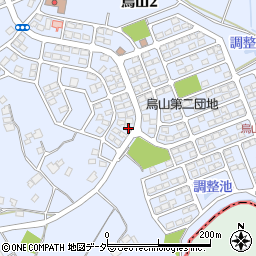 茨城県土浦市烏山2丁目530-7周辺の地図