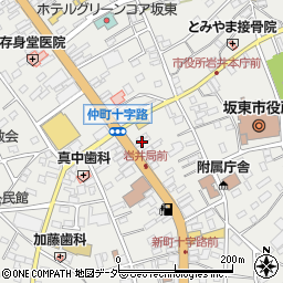 岩井交通周辺の地図