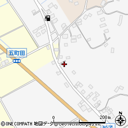 茨城県行方市船子288周辺の地図
