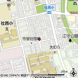 福井県福井市運動公園2丁目1103周辺の地図