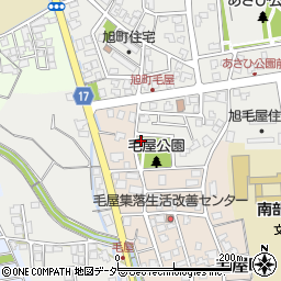 福井県勝山市毛屋町203周辺の地図