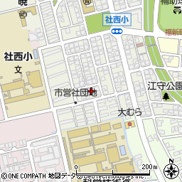 福井県福井市運動公園2丁目1110周辺の地図