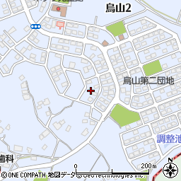 茨城県土浦市烏山2丁目530-172周辺の地図
