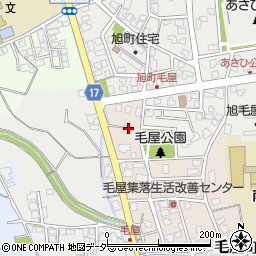 福井県勝山市毛屋町104周辺の地図