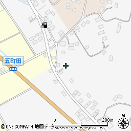茨城県行方市船子294周辺の地図