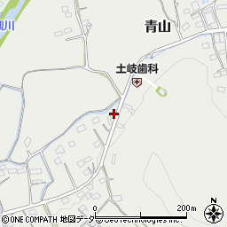 埼玉県比企郡小川町青山1319-7周辺の地図