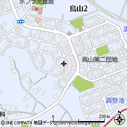 茨城県土浦市烏山2丁目530-170周辺の地図
