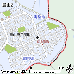 茨城県土浦市烏山2丁目530-97周辺の地図