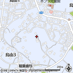 茨城県土浦市烏山3丁目830-2周辺の地図