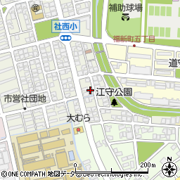 福井県福井市運動公園2丁目1503周辺の地図