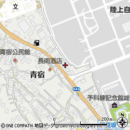 茨城県稲敷郡阿見町青宿411-6周辺の地図