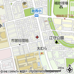 福井県福井市運動公園2丁目408周辺の地図