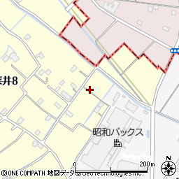 埼玉県北本市深井8丁目340周辺の地図