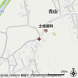 埼玉県比企郡小川町青山1319-1周辺の地図