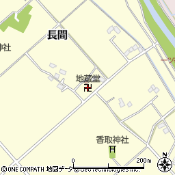 地蔵堂周辺の地図