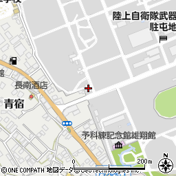 茨城県稲敷郡阿見町青宿399-1周辺の地図