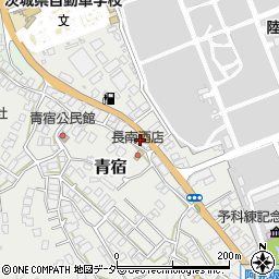 茨城県稲敷郡阿見町青宿468-3周辺の地図