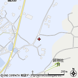 茨城県行方市籠田84周辺の地図