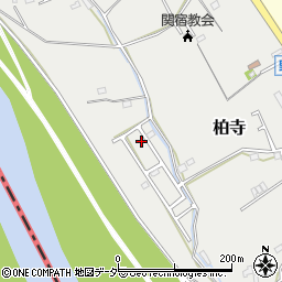 千葉県野田市柏寺周辺の地図