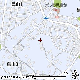 茨城県土浦市烏山3丁目830-3周辺の地図