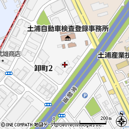 茨自販登録代行センター土浦事務所周辺の地図