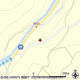 長野県松本市奈川665周辺の地図