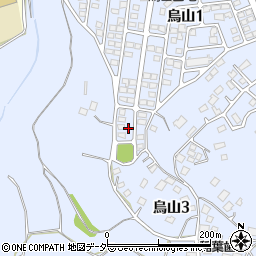 茨城県土浦市烏山1丁目393-128周辺の地図