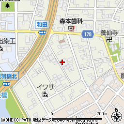 株式会社橋詰研究所　和田工場周辺の地図