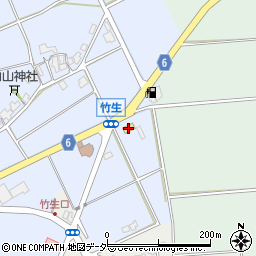 ローソン清水竹生店周辺の地図