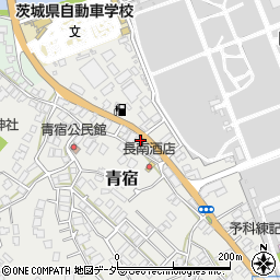 茨城県稲敷郡阿見町青宿470周辺の地図