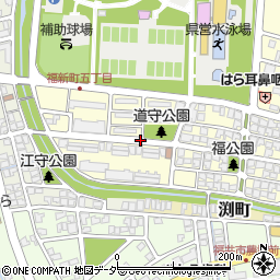 福井県福井市福新町周辺の地図