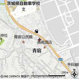 茨城県稲敷郡阿見町青宿471周辺の地図