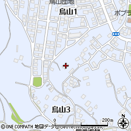 茨城県土浦市烏山3丁目870周辺の地図