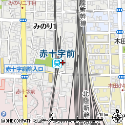 福井変電所周辺の地図