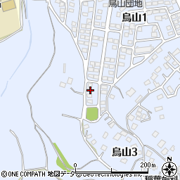 茨城県土浦市烏山1丁目393-124周辺の地図