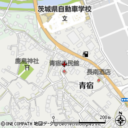 茨城県稲敷郡阿見町青宿903周辺の地図