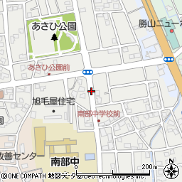 福井県勝山市旭毛屋町周辺の地図