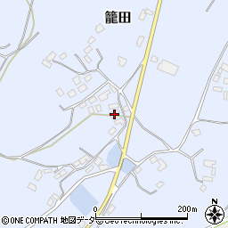 茨城県行方市籠田175周辺の地図