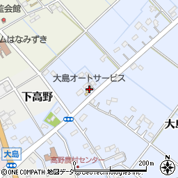 大島オートサービス周辺の地図