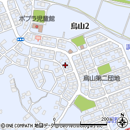茨城県土浦市烏山2丁目530-23周辺の地図