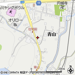埼玉県比企郡小川町青山710-1周辺の地図