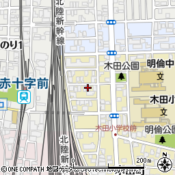 アパートＡ周辺の地図