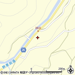長野県松本市奈川神谷675周辺の地図