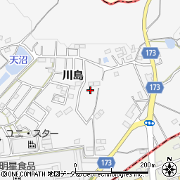 〒355-0213 埼玉県比企郡嵐山町川島の地図