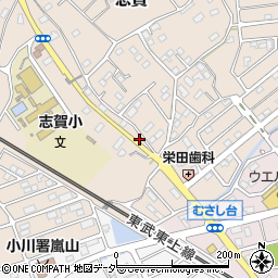 聖教新聞嵐山販売店周辺の地図