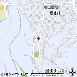茨城県土浦市烏山1丁目393-115周辺の地図