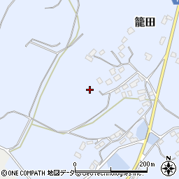 茨城県行方市籠田326周辺の地図
