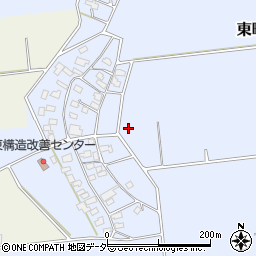 茨城県常総市東町周辺の地図